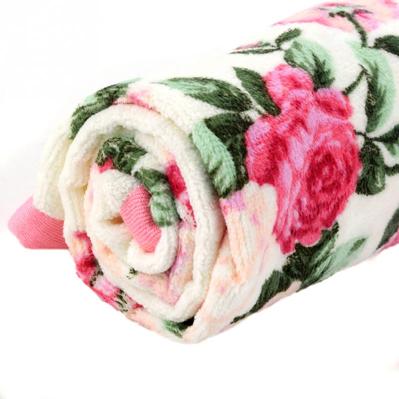 Home Hotel Soft Cotton Face Flower Towel