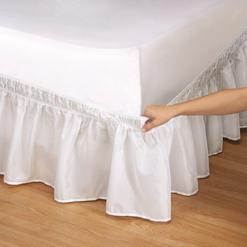 Bed Skirt 6 Colors Brushed Cloth Bed Covers