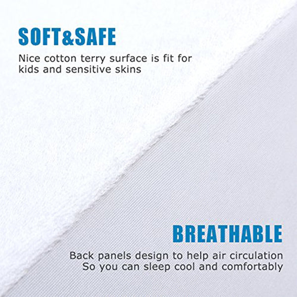 Cotton Terry Matress Cover 100% Waterproof  Mattress Protector