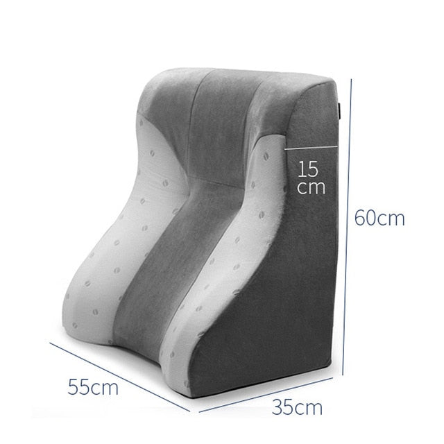 Memory Foam Back Cushion Soft Comfort Breathable