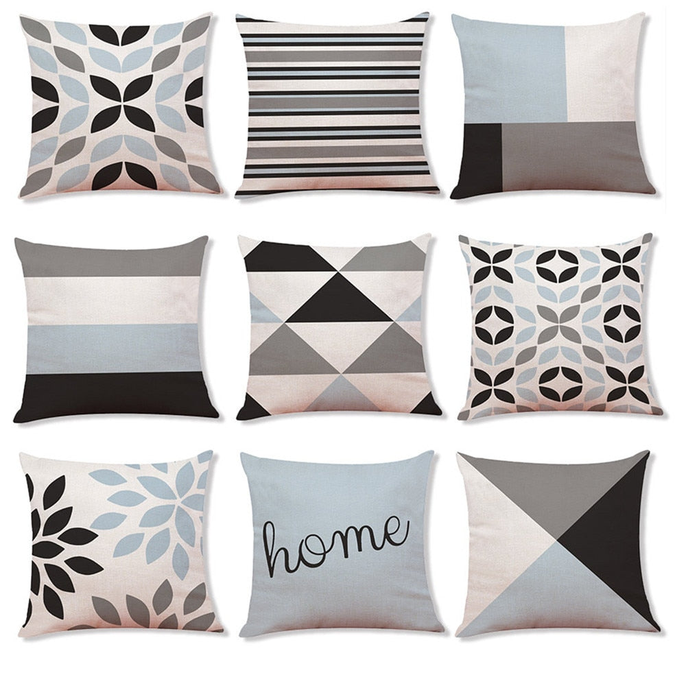 Home Decor Cushion Simple Geometric Throw Sofa