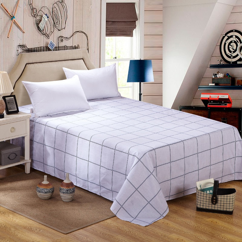 Cotton Bed Sheets Home Textile Bedding Coverlet