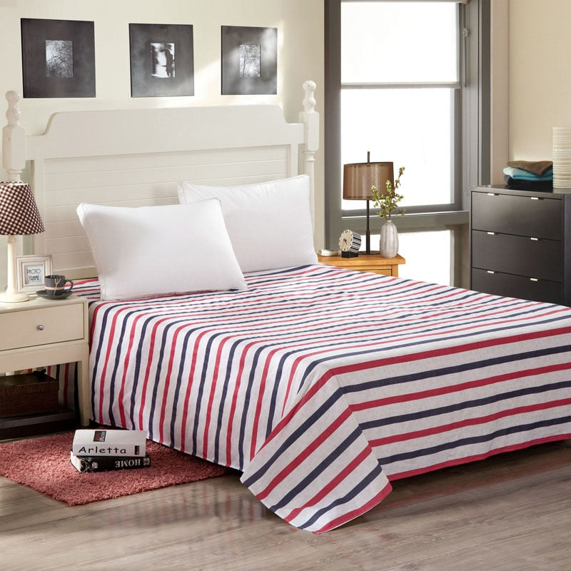 Cotton Bed Sheets Home Textile Bedding Coverlet