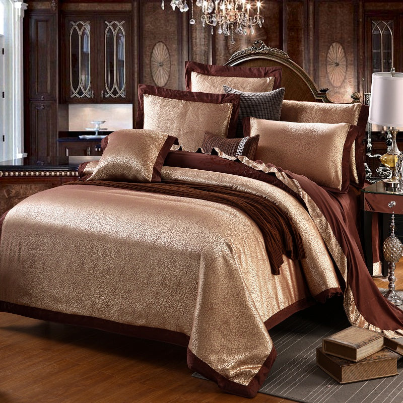 Home Textile Bedding Sets Satin and Cotton