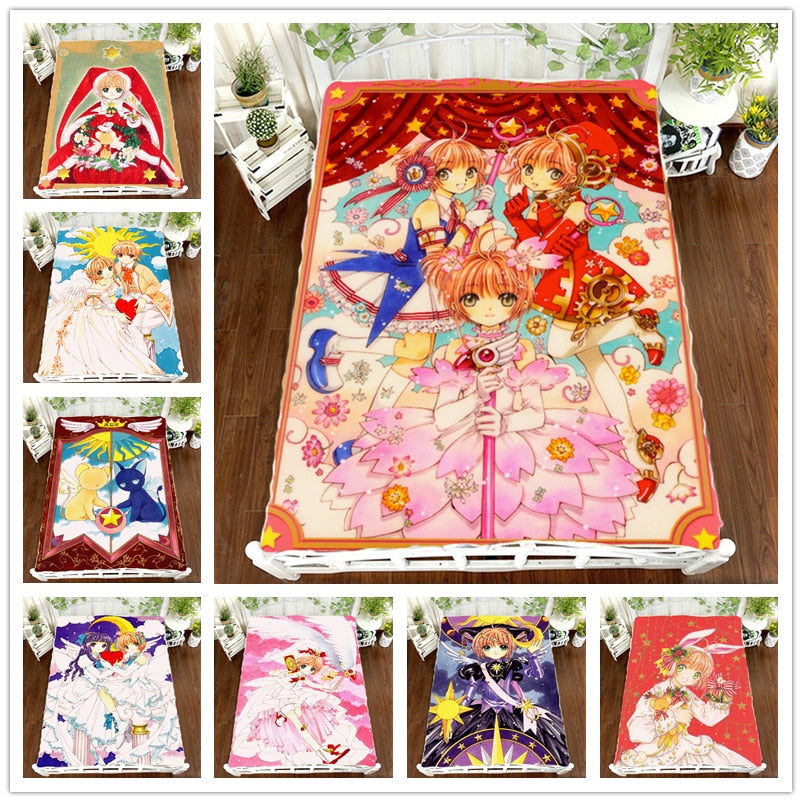 Anime Manga Card Captor Sakura  Bed Sheet