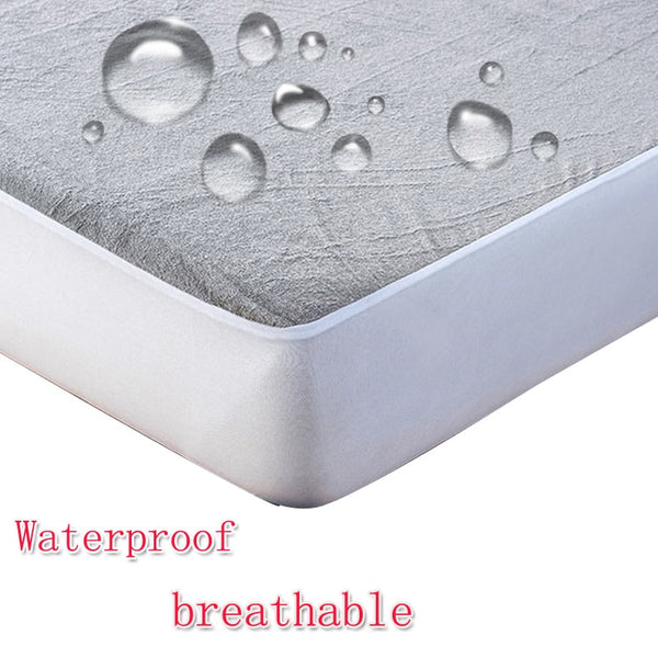 Waterproof Mattress  Protector  Cotton Fitted Mattress
